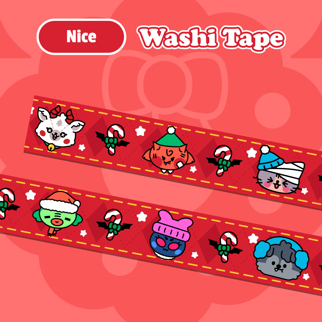 Creepmas Washi Tape