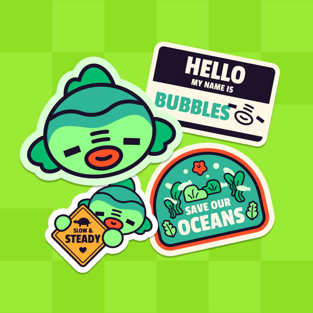 Meet Bubbles - Sticker Pack