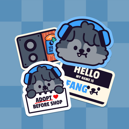 Meet Fang - Sticker Pack