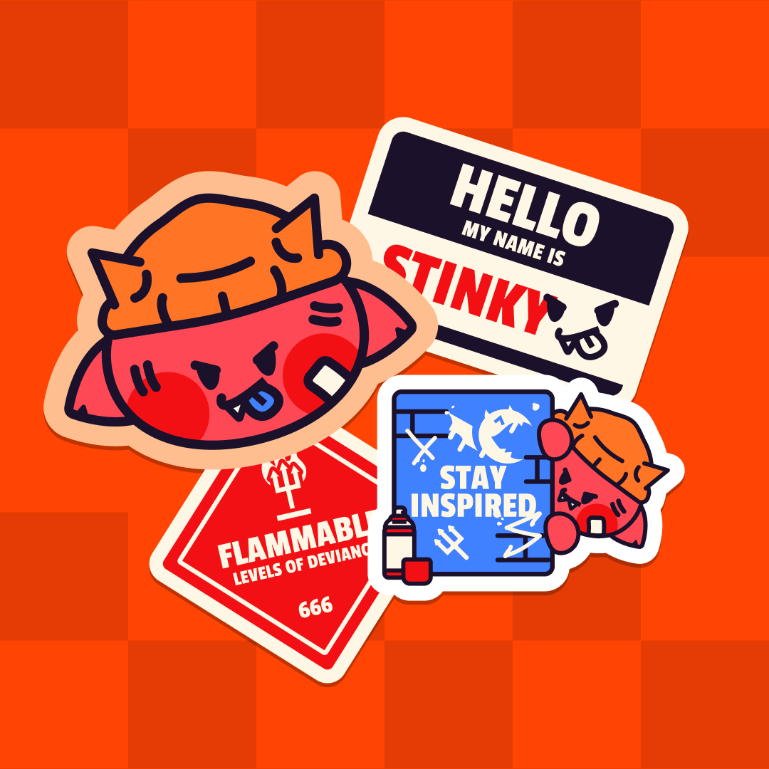 Meet Stinky - Sticker Pack