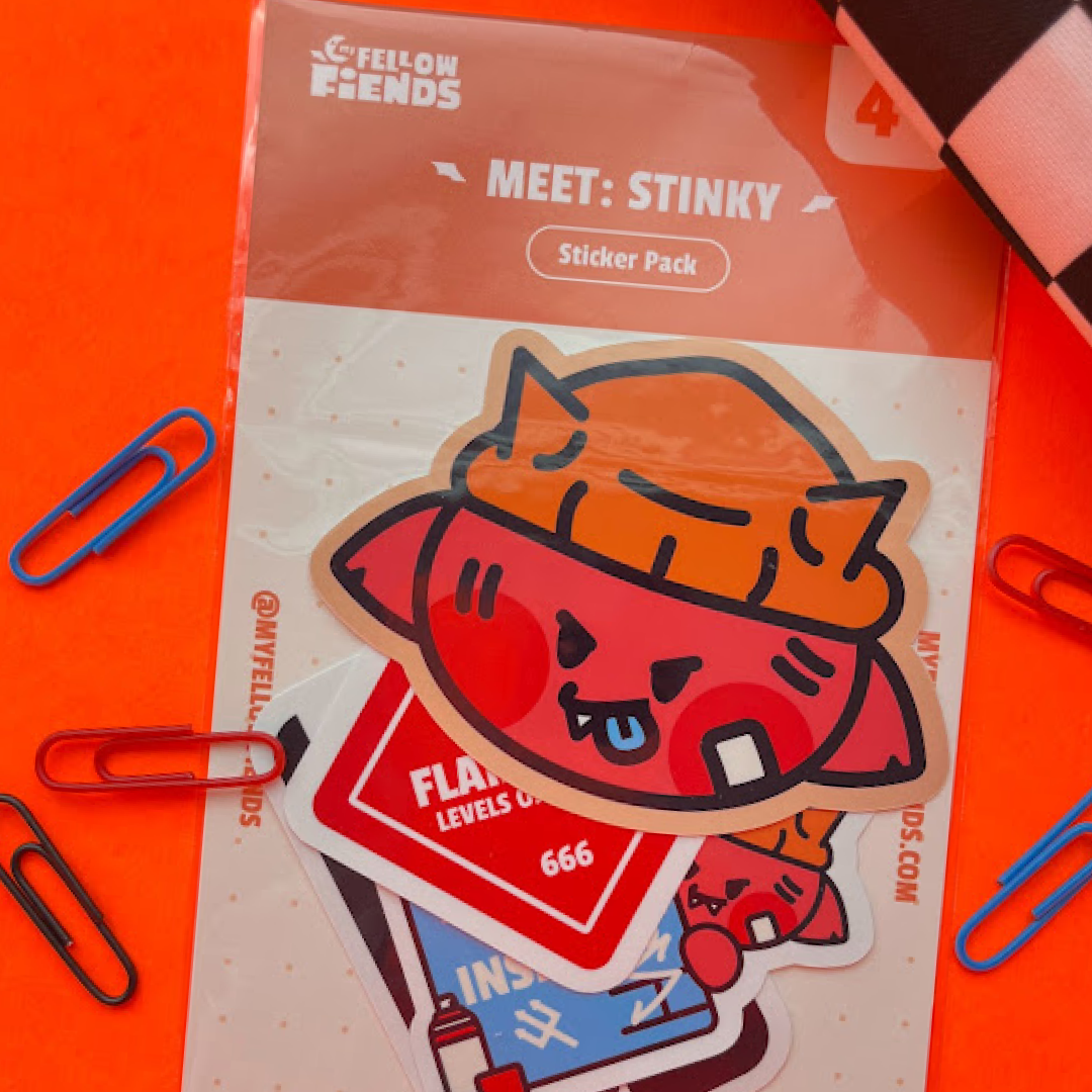 Meet Stinky - Sticker Pack