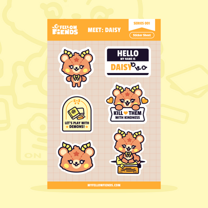 Meet Daisy - Sticker Sheet