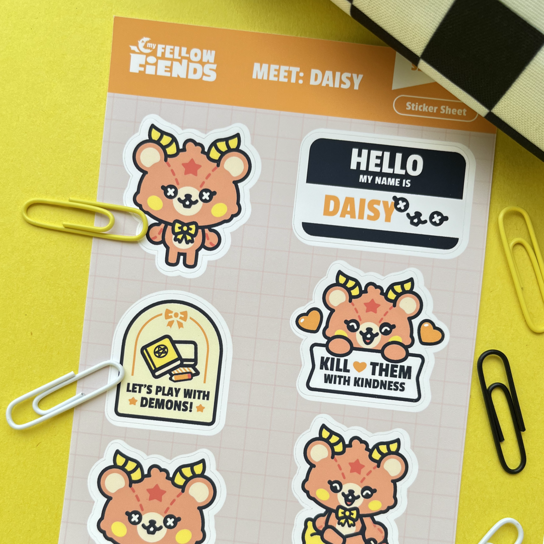 Meet Daisy - Sticker Sheet