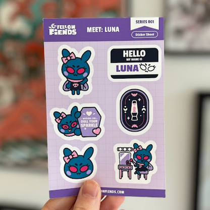 Meet Luna - Sticker Sheet