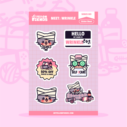 Meet Wrinkle - Sticker Sheet